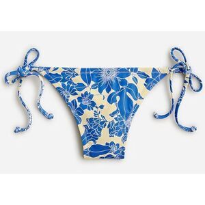 J Crew NWT size 3XL String hipster full-coverage bikini bottom in blue floral, p